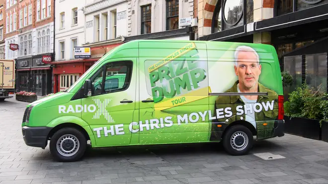 Keep an eye out for the green vans this week! #PrizeDumpTour