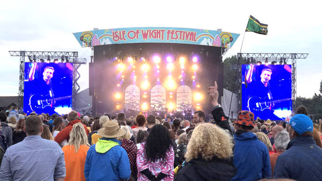 The main stage at Isle Of Wight Festival in 2019