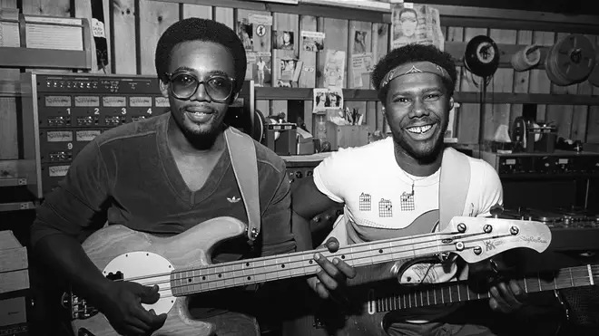 Bernard Edwards and Nile Rogers of Chic in 1981: not famous enough for Studio 54, apparently