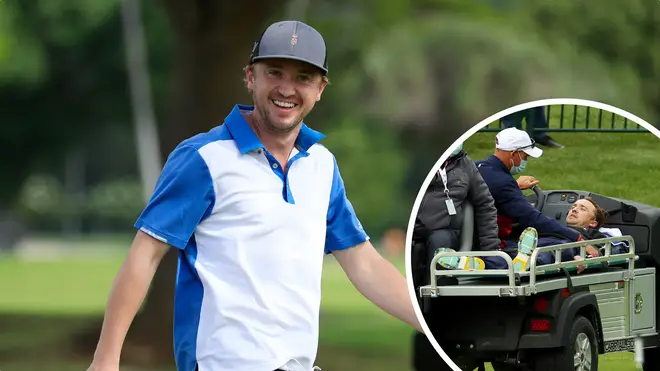 Tom Felton collapses at celebrity golf match in the US