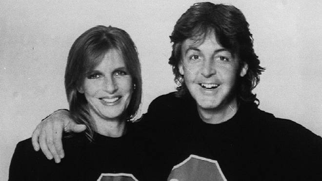 Paul and Linda McCartney launch the first National Vegetarian Day in the UK in 1991.