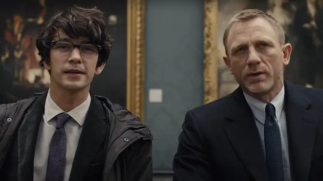 Ben Whishaw reprises the role of Q in No Time To Die alongside Daniel Craig's James Bond.
