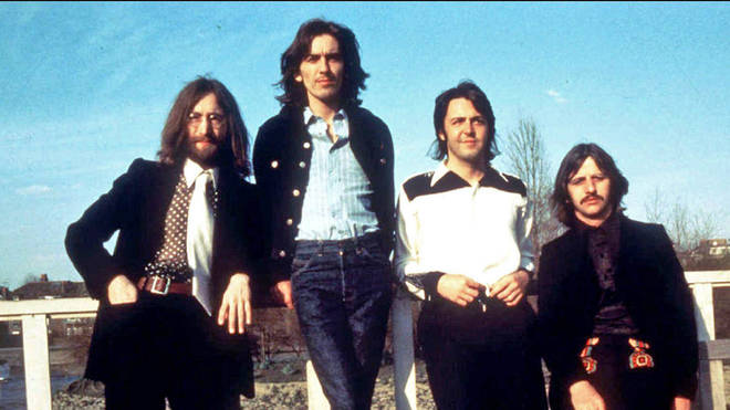 The Beatles in 1969: John Lennon, George Harrison, Paul McCartney and Ringo Starr