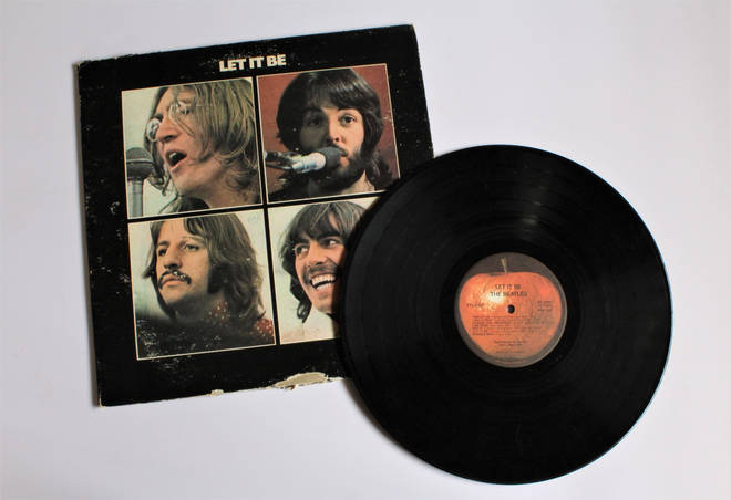 The Beatles' Let It Be album, released in May 1970