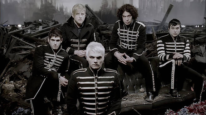 My Chemical Romance in their Welcome To The Black Parade video