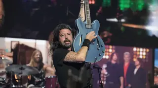 Dave Grohl of Foo Fighters performs onstage during the 2021 MTV Video Music Awards