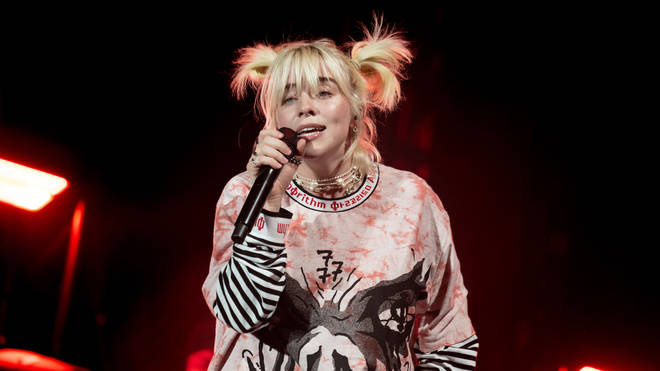 Billie Eilish performs during the Austin City Limits festival in October 2021