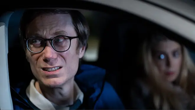 Stephen Merchant in his new BBC series The Outlaws