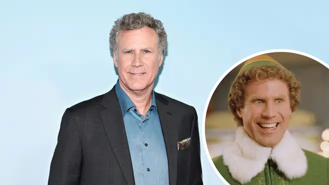 Will Ferrell with the actor starring in 2003's Elf