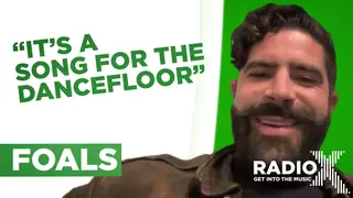 Yannis talks about Foals single Wake Me Up
