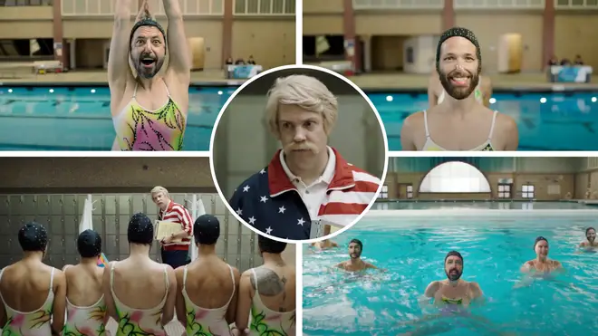 Foo Fighters star as synchronised swimmers in Love Dies Young video