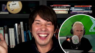 Professor Brian Cox answers listener questions on The Chris Moyles Show