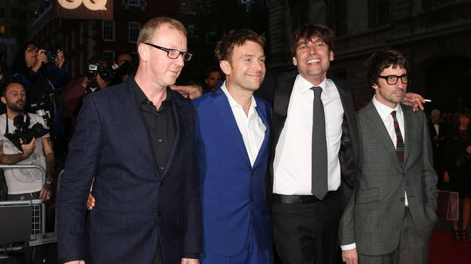 Blur in 2015: Dave Rowntree, Damon Albarn, Alex James and Graham Coxon