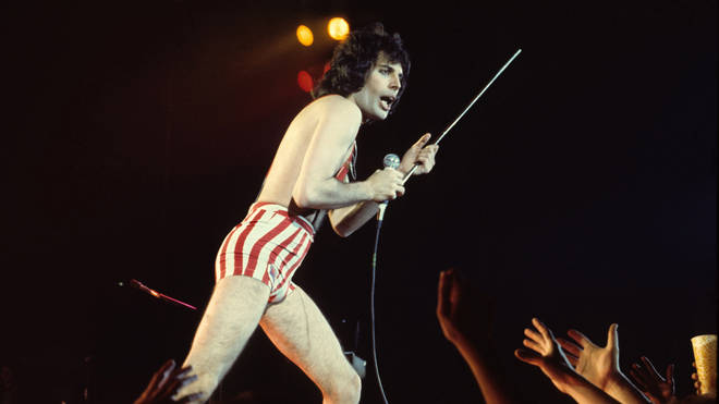 Queen in concert in Las Vegas, 1978