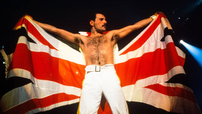 Queen plays Knebworth, the last concert on the Magic Tour on 9th August, 1986