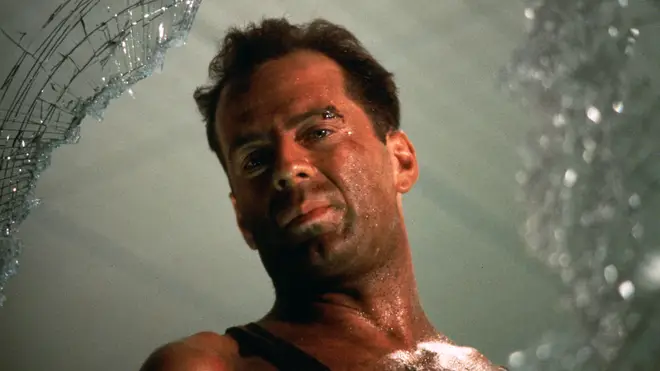 Bruce Willis ponders the eternal Die Hard question