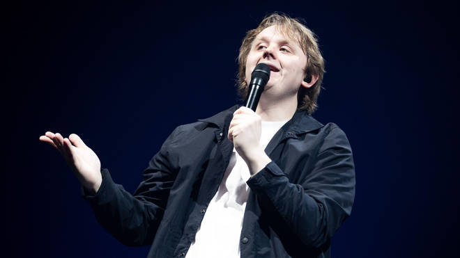 Lewis Capaldi performing in March 2020