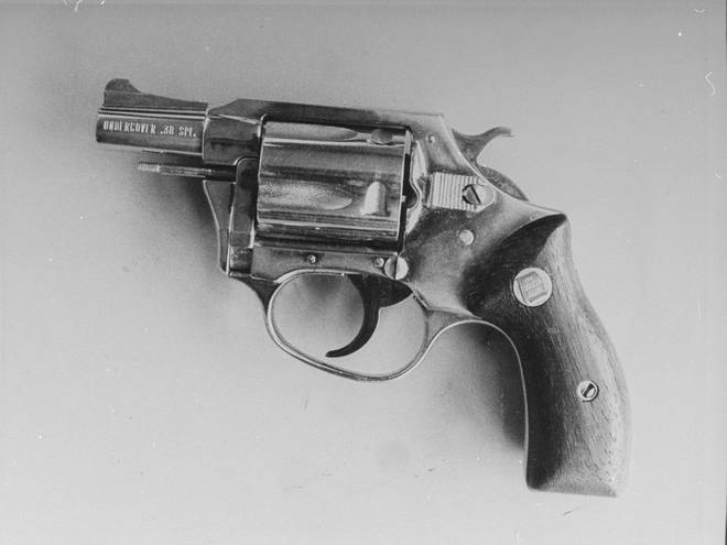 The Charter Arms .38 Special used by Mark Chapman to kill John Lennon