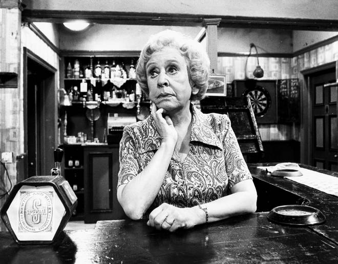 Doris Speed as Annie Walker, the owner of the Rovers Return in the 1960s and 70s
