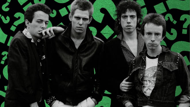 The Clash in 1978: Joe Strummer, Paul Simonon, Mick Jones, Topper Headon.