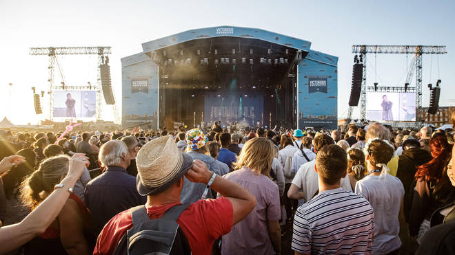 The main stage at Victorious Festival in August 2021