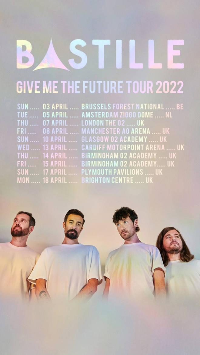 Bastille tour dates 2022