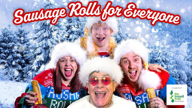 Ladbaby team up with Ed Sheeran and Elton John on Sausage Rolls For Everyone