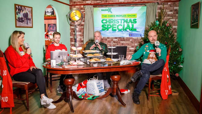 The Chris Moyles Show Christmas Special with Greggs
