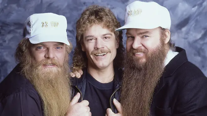 ZZ Top in 1983: Dusty Hill, Frank Beard and Billy Gibbons