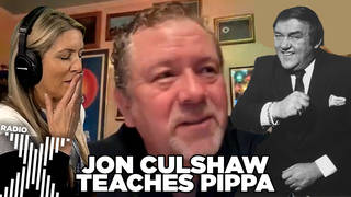 John Culsaw teaches Pippa how to impersonate Les Dawson