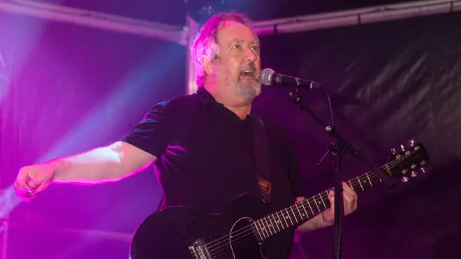 Pete Shelley performing with Buzzcocks in 2016