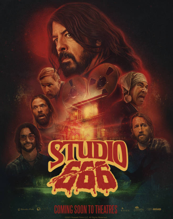 Foo Fighters' Studio 666 poster