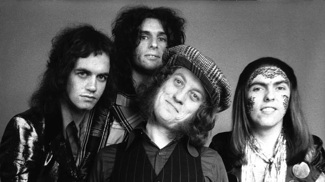 A photo of Slade in 1973 by Chris Walter