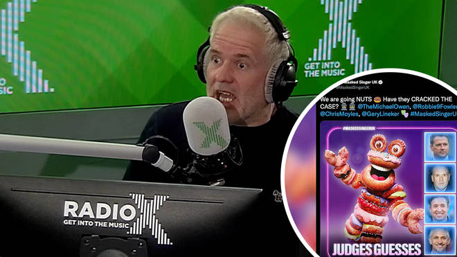 Chris Moyles is furious at being confused for Doughnuts on The Masked Singer