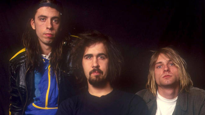 Nirvana in 1991: Dave Grohl, Krist Novoselic and Kurt Cobain