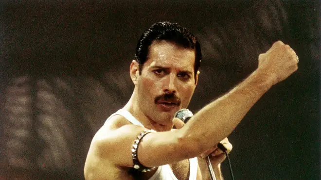 Freddie Mercury in 1985