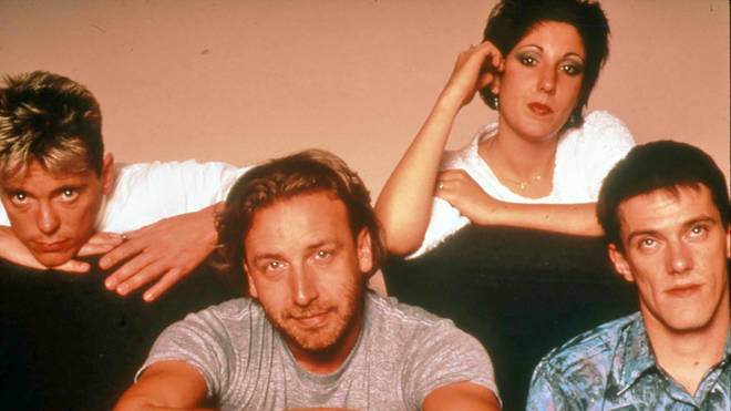 New Order in the mid-80s: Bernard Sumner, Peter Hook, Gillian Gilbert and Stephen Morris