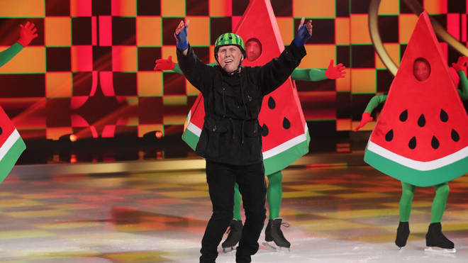 Bez perfomed on Dancing On Ice to Happy Mondays' Step On