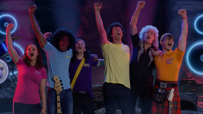 Brian May stars in Andy and the Band