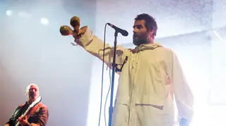 Liam Gallagher Performs At Le  Zenith in 2021
