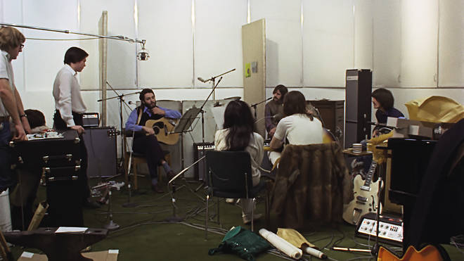 The Beatles reconvene in the more comfortable setting of Apple's own recording studios - in the basement of their office at Saville Row