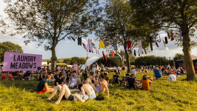 A view of the Laundry Meadows area at Standon Calling