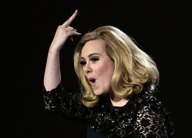 Adele tells BRIT organisers what she thinks of them, February 2012