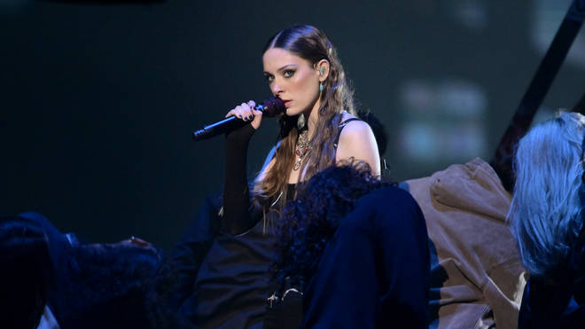 Holly Humberstone performs during The BRIT Awards 2022