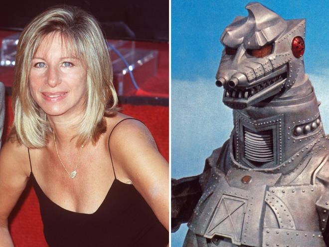 Put Barbra Streisand and Mecha-Godzilla together and what do you get...?