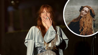 Florence + The Machine's Florence Welch with King artwork inset