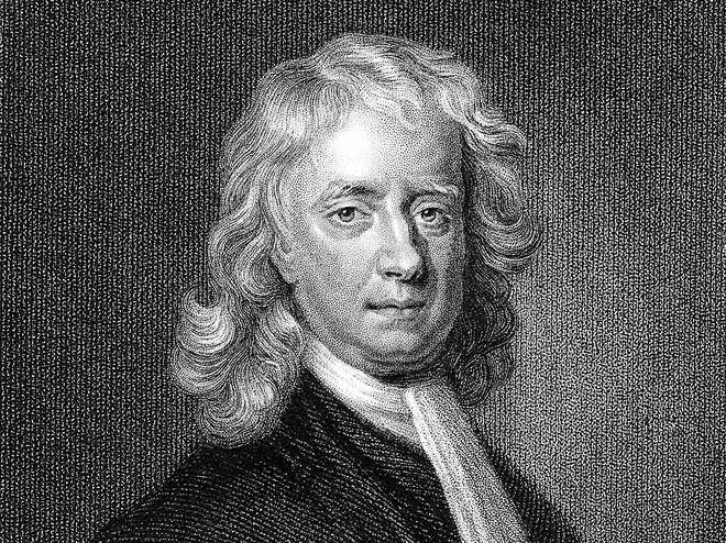 Isaac Newton (1642-1727): good at album titles