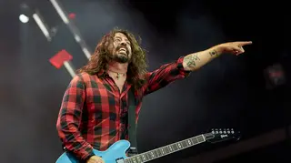 Foo Fighters Dave Grohl plays Rock am Ring in 2018