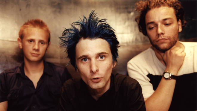 Muse in 2001: Dominic Howard, Matt Bellamy and Chris Wolstenholme