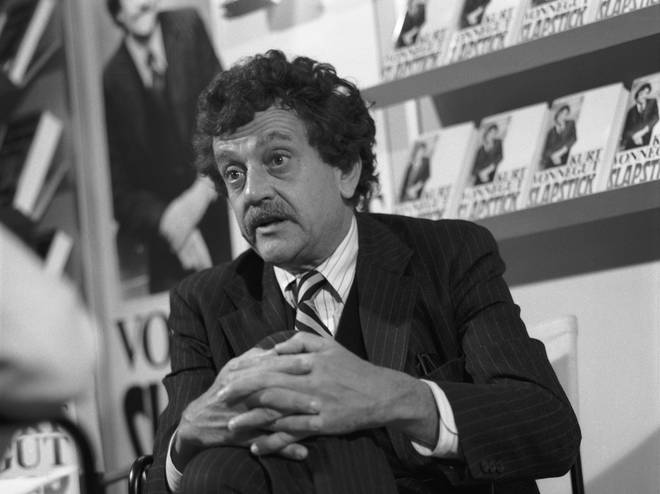 Author Kurt Vonnegut Jr in 1977